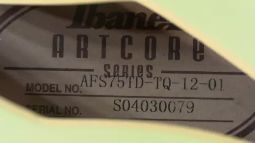 IBANEZ AFS75TD-TQ-12-01 ARTCORE 2